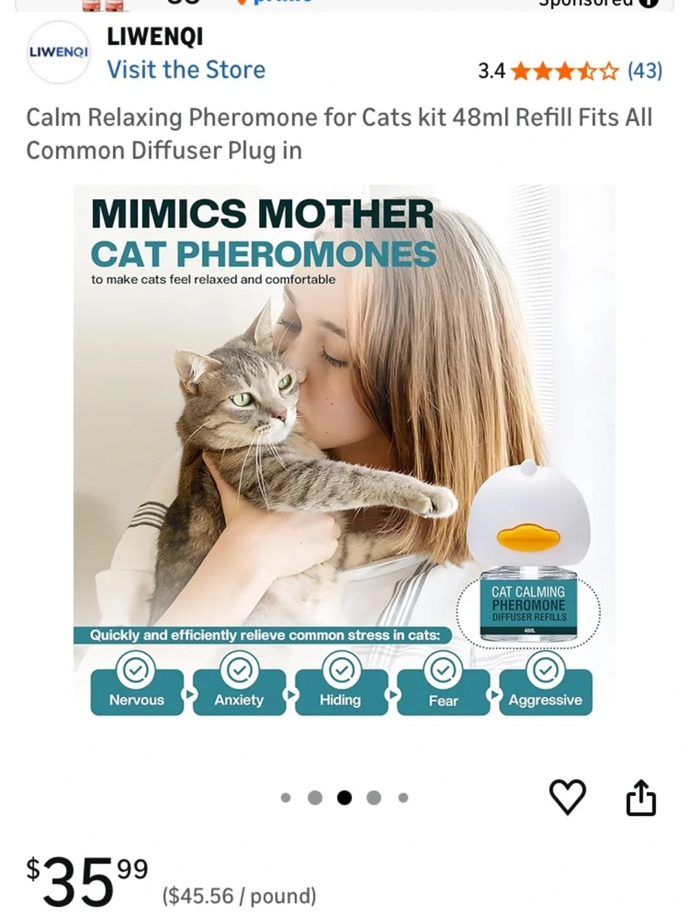 N/A calming pheromone